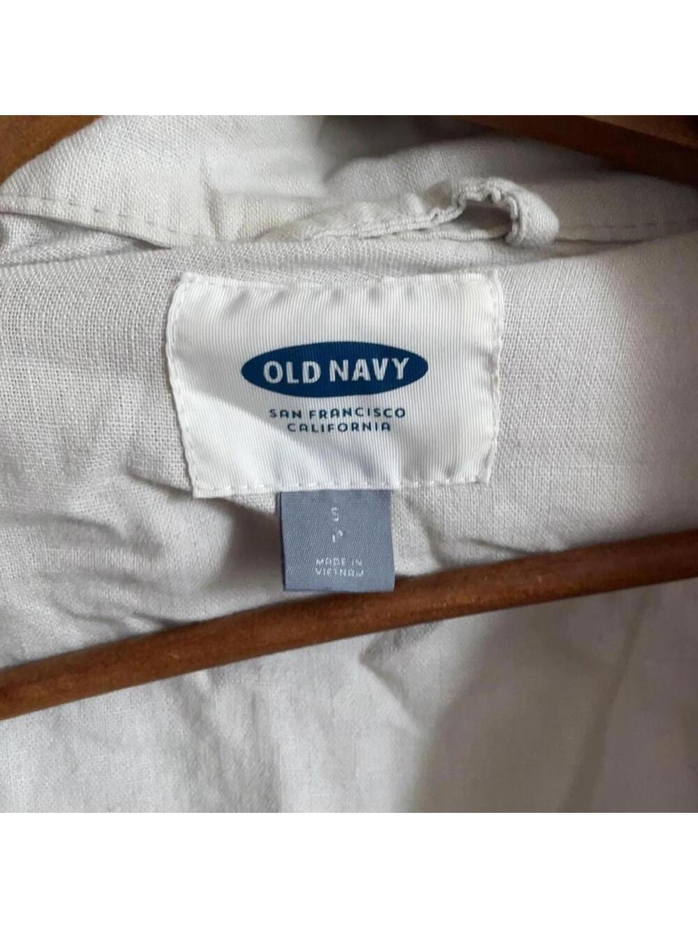 Old Navy cream utility jacket Size S - Picture 3 of 5